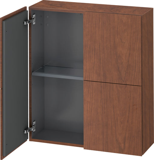 Duravit LC116701313 L-Cube Semi-Tall Cabinet American Walnut