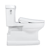 TOTO MW9744724CEFGA#01 WASHLET+ Eco Guinevere Toilet and S7 Bidet Seat with Auto Flush, Cotton White