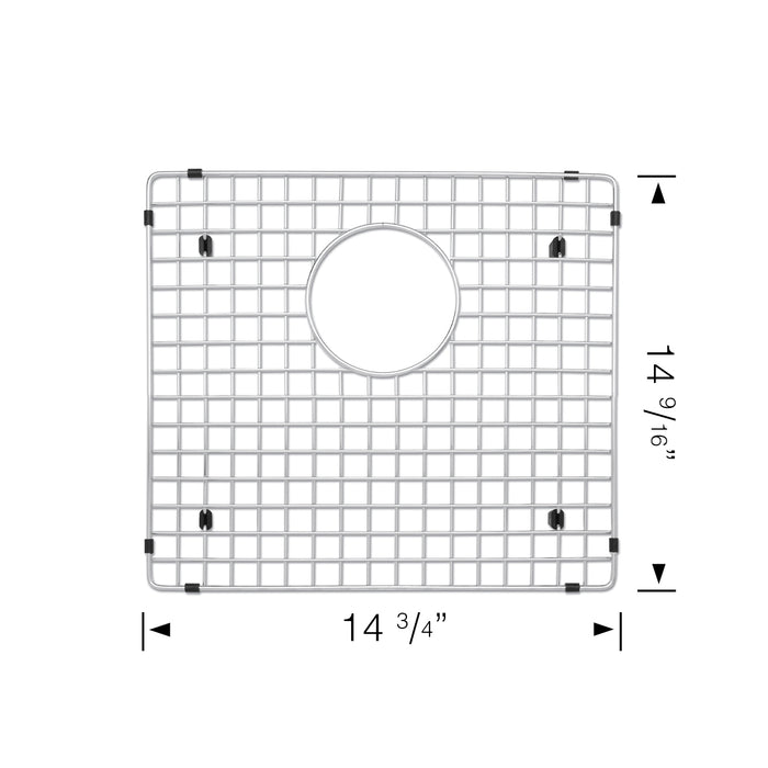Blanco 223200 Stainless Steel Bottom Grid for Precision 17" Sinks