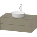 Duravit WT49860H2H2 White Tulip Wall-Mounted Vanity Unit Stone Gray High Gloss