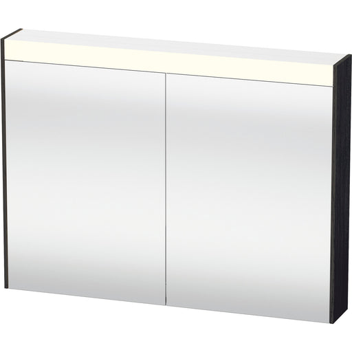 Duravit BR7102016166000 Brioso Mirror Cabinet with Lighting Oak Black