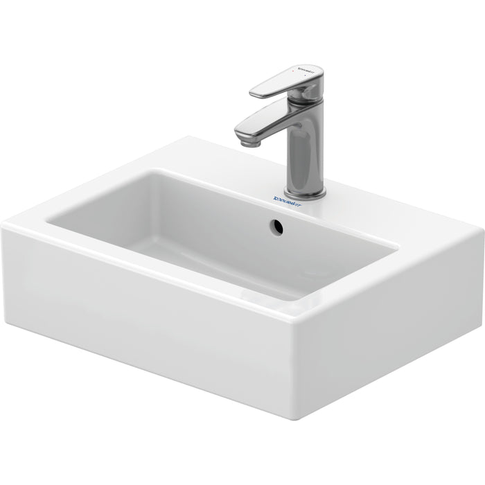 Duravit 07044500001 Vero Small Handrinse Bathroom Sink with WonderGliss