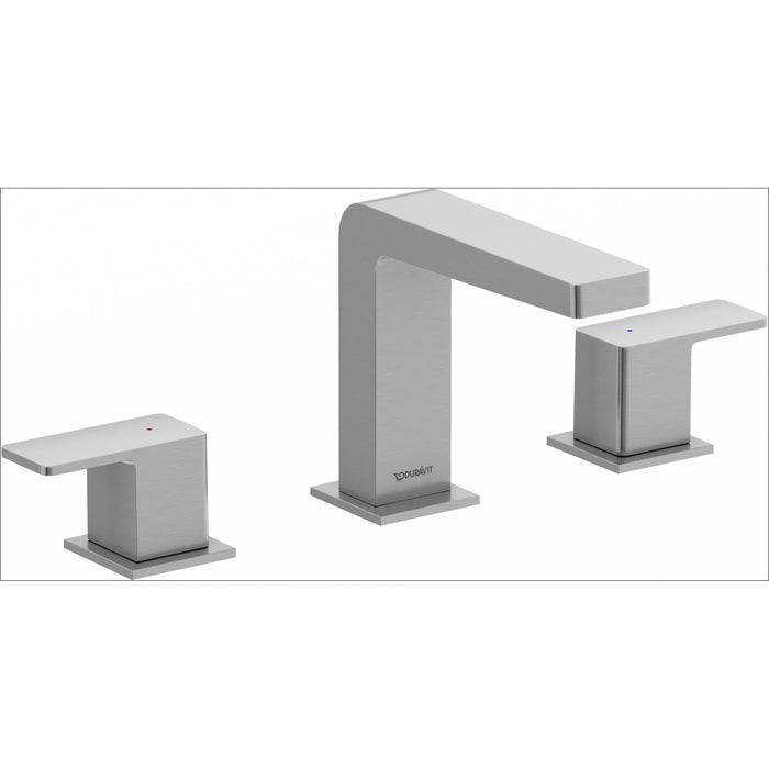 Duravit DS1060005U70 DuraSquare Widespread Bathroom Sink Faucet