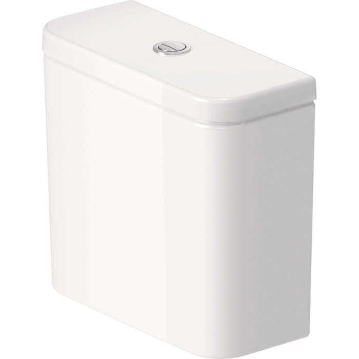 Duravit 09416000U2 No.1 Dual Flush Toilet Tank with Top Push Button Flush