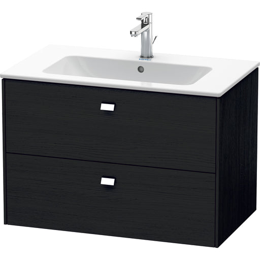 Duravit BR410201016 Brioso Wall-Mount Vanity Unit Oak Black