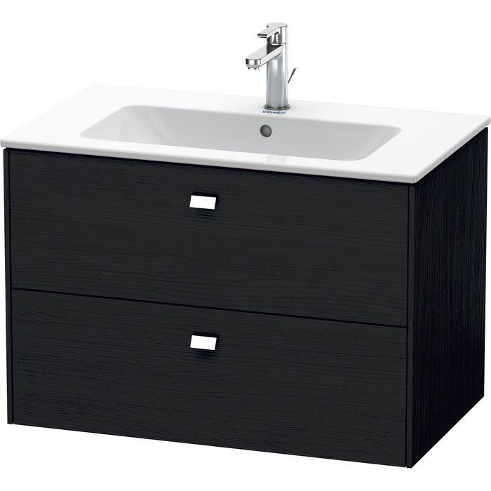 Duravit BR410201016 Brioso Wall-Mount Vanity Unit Oak Black