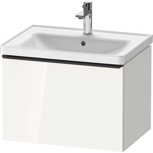 Duravit DE42540BD220000 D-Neo Wall-Mount Vanity Unit White High Gloss