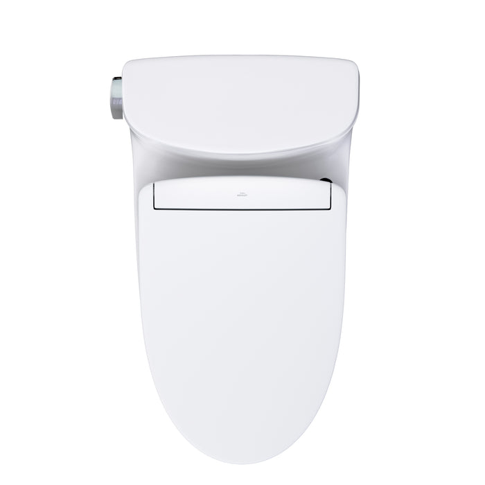 TOTO MW6443446CEFG#01 Carolina II One-Piece Elongated Universal Height Toilet with Washlet+ S5 Bidet Seat