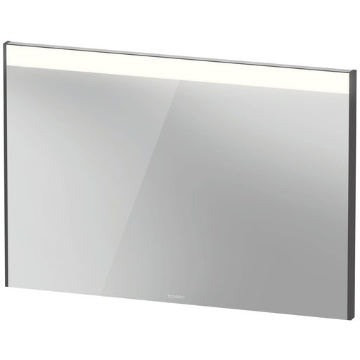 Duravit BR7023049496000 Brioso Mirror with Lighting Graphite