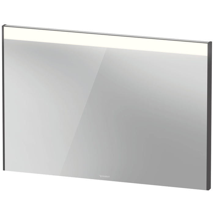 Duravit BR7023049496000 Brioso Mirror with Lighting Graphite