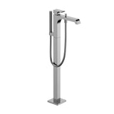 TOTO TBG08306U#CP GC Single-Handle Free Standing Tub Filler with Handshower, Polished Chrome