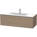 Duravit LC614303535 L-Cube One Drawer Wall-Mount Vanity Unit Oak Terra