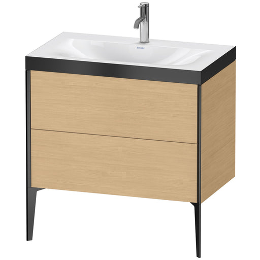 Duravit XV4710OB230P XViu C-Bonded Floorstanding Vanity Kit Natural Oak