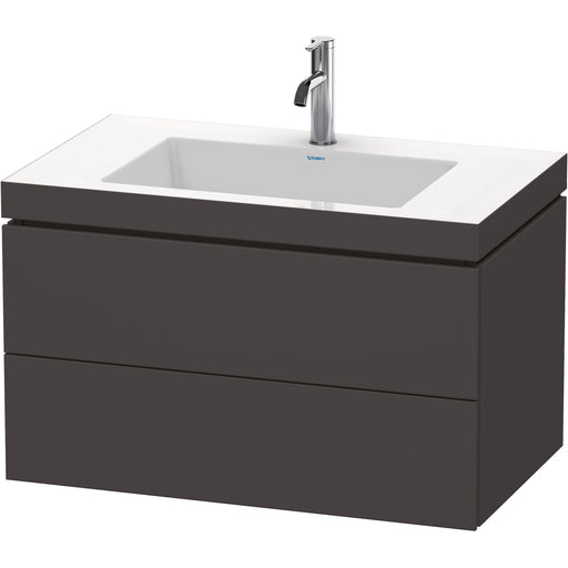 Duravit LC6927O8080 L-Cube Wall Mount C-Bonded Vanity