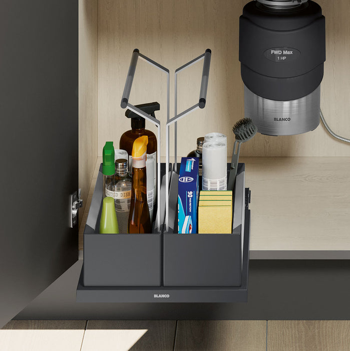 Blanco 527668 Under Kitchen Sink Cabinet Storage Caddy - Double