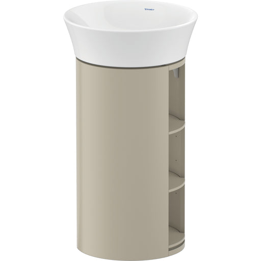 Duravit WT42390H2H2 White Tulip Floorstanding Vanity Unit Stone Gray