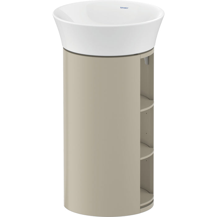Duravit WT42390H2H2 White Tulip Floorstanding Vanity Unit Stone Gray