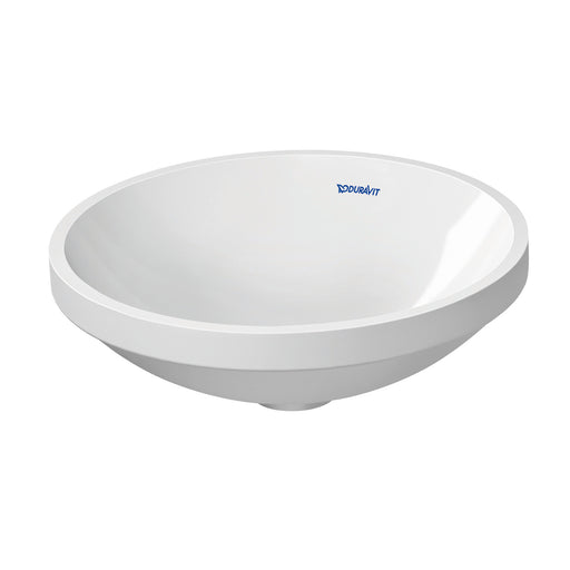 Duravit 0319370000 Architec Round Undermount Bathroom Sink with