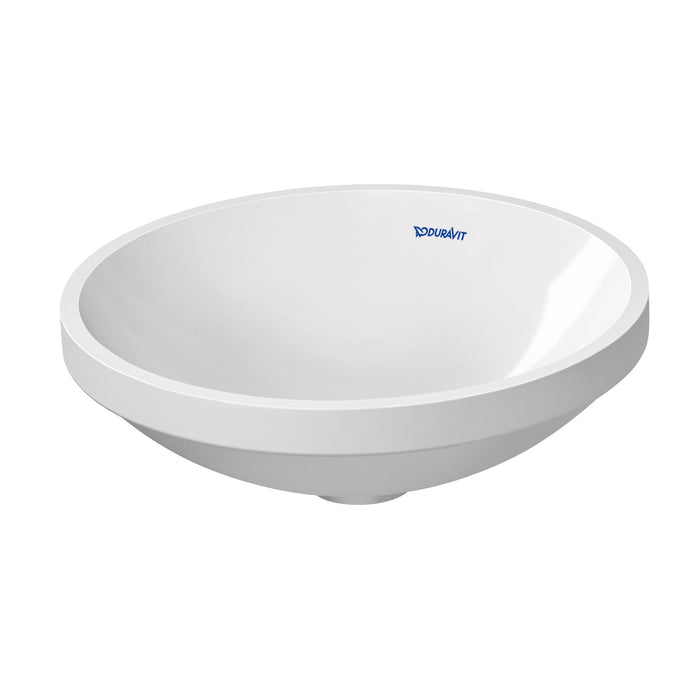 Duravit 0319370000 Architec Round Undermount Bathroom Sink with