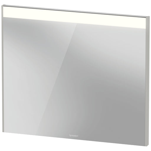 Duravit BR7022007076000 Brioso Mirror with Lighting Concrete Gray