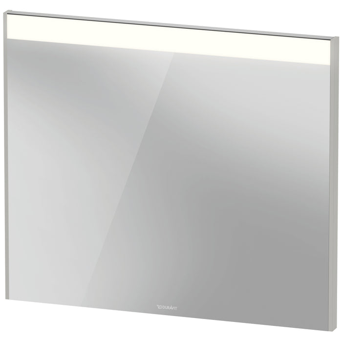 Duravit BR7022007076000 Brioso Mirror with Lighting Concrete Gray