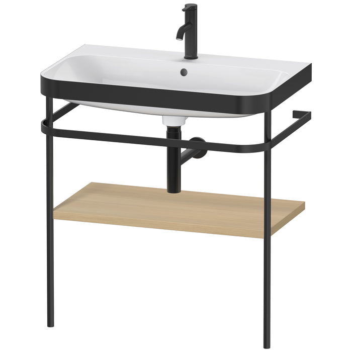 Duravit HP4737O7171 Happy D.2 Plus C-Bonded Vanity Kit Mediterranean Oak
