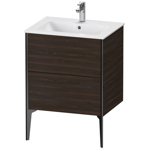 Duravit XV44810B269 XViu Floorstanding Vanity Unit Walnut Brushed