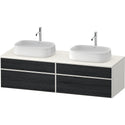 Duravit ZE4825B16840000 Zencha Wall Mount Double Vanity Cabinet