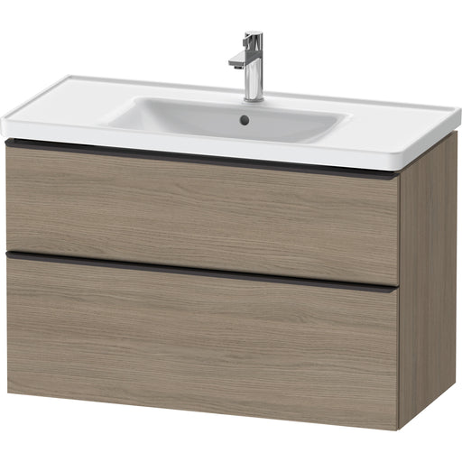 Duravit DE43560BD350000 D-Neo Wall-Mount Vanity Unit Oak Terra