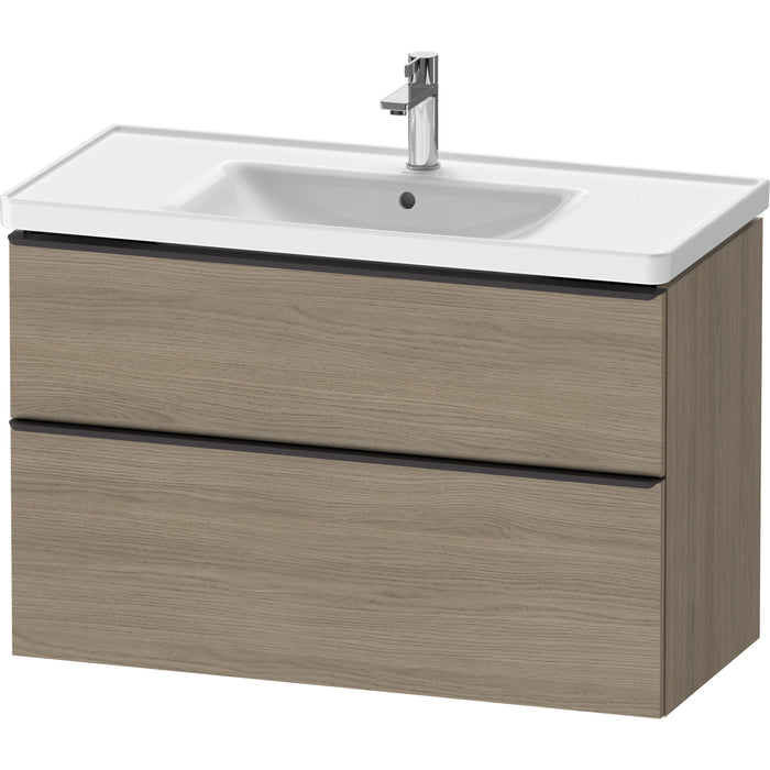 Duravit DE43560BD350000 D-Neo Wall-Mount Vanity Unit Oak Terra