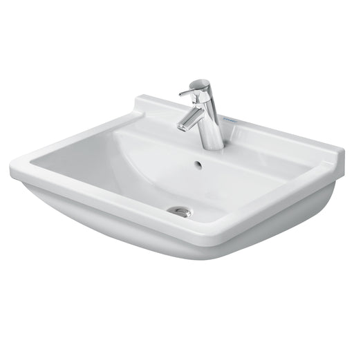 Duravit 0300600030 Starck 3 Wall-Mount Bathroom Sink White