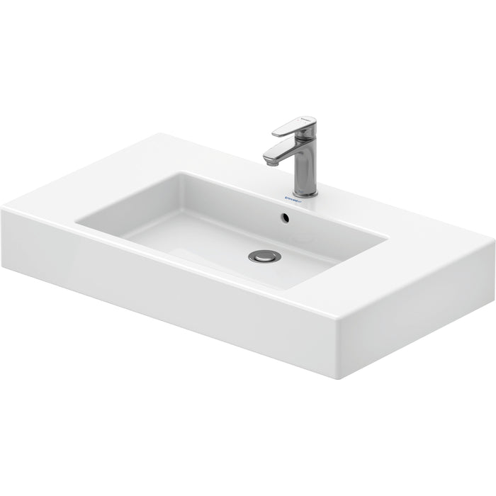 Duravit 03298500301 Vero Vanity Bathroom Sink White with WonderGliss