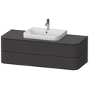 Duravit HP497208080 Happy D.2 Plus Wall-Mount Vanity Unit Graphite