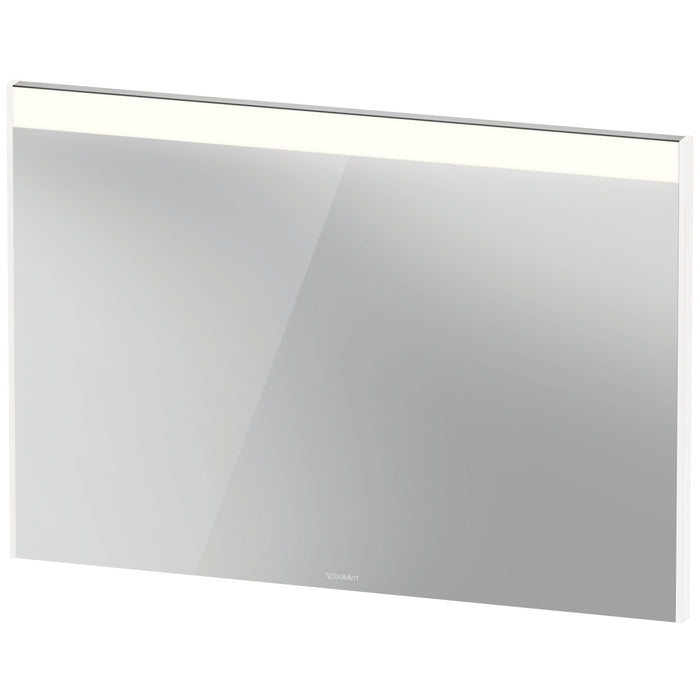 Duravit BR7023018186000 Brioso Mirror with Lighting White