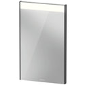 Duravit BR7020049496000 Brioso Mirror with Lighting Graphite