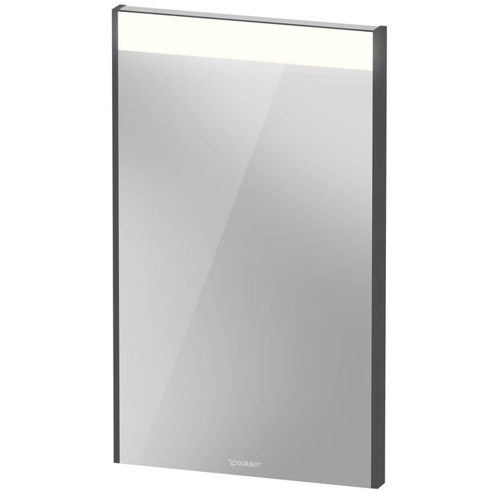 Duravit BR7020049496000 Brioso Mirror with Lighting Graphite