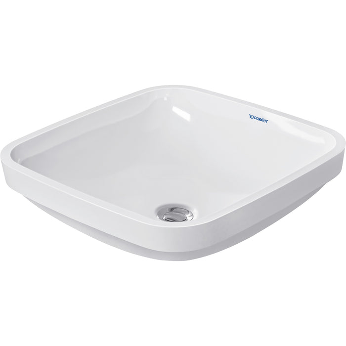 Duravit 0373370017 DuraStyle Undermount Bathroom Sink with Overflow