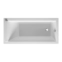 Duravit 700331000000090 Starck x Drop-in Bathtub with Reversible Drain