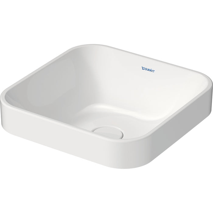 Duravit 23594013001 Happy D.2 Plus Washbowl Anthracite with WonderGliss