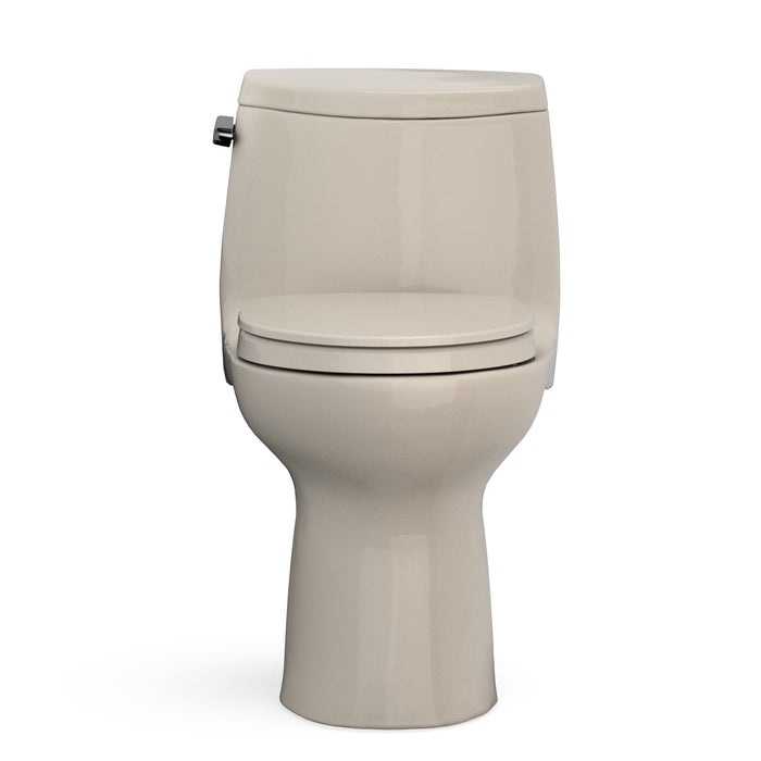 TOTO MS604124CEFG#03 UltraMax II One-Piece Elongated Universal Height Toilet with SoftClose Seat, Bone