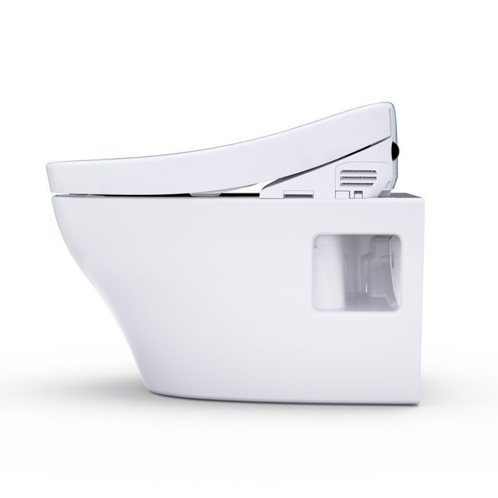 TOTO CWT4283446CMFG#MS Washlet+ EP Wall-Hung Toilet and Washlet S5 Bidet Seat with DuoFit In-Wall Tank