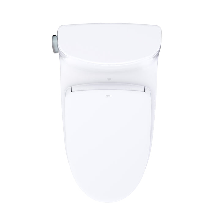 TOTO MW6184736CEFG#01 UltraMax Low Profile WASHLET+ S7A One-Piece Elongated 1.28 GPF Universal Height Toilet