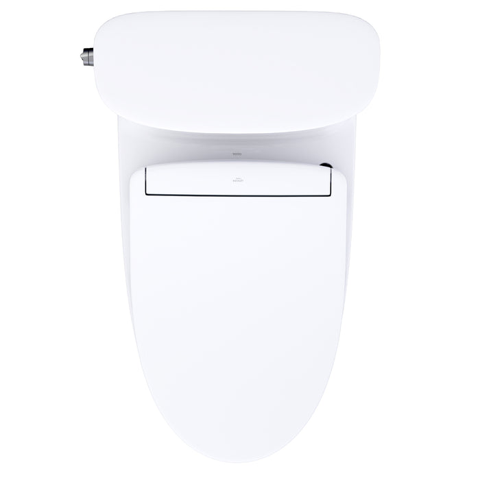 TOTO MW6863446CUFG#01 Aurora 1G WASHLET+ S5 One-Piece Elongated 1.0 GPF Universal Height Toilet