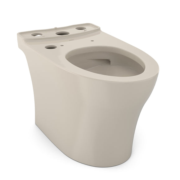 TOTO Aquia IV WASHLET+ Elongated Skirted Toilet Bowl with CEFIONTECT, Bone - CT446CEGNT40#03