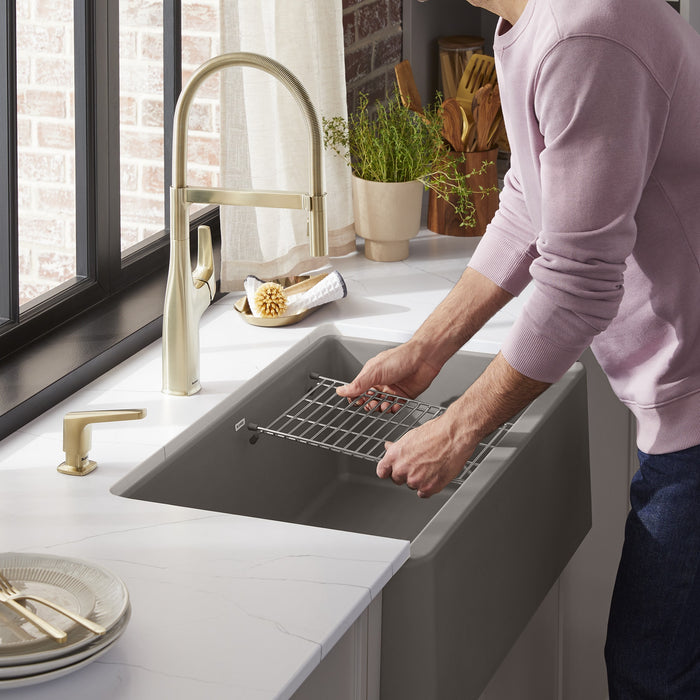 Blanco 233530 Stainless Steel Floating Sinks Grid for Ikon/Vintera 30" Sinks