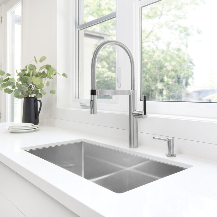 Blanco 515823 Precision R10 32" Super Single Bowl Undermount Stainless Steel Kitchen Sink