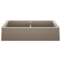 Blanco 526553 Vintera SILGRANIT 33" Double Bowl Apron-Front Farmhouse Sink - Truffle