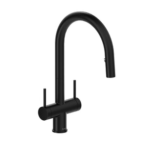 House of Rohl AZ801BK Azure Two Handle Pulldown Kitchen Faucet