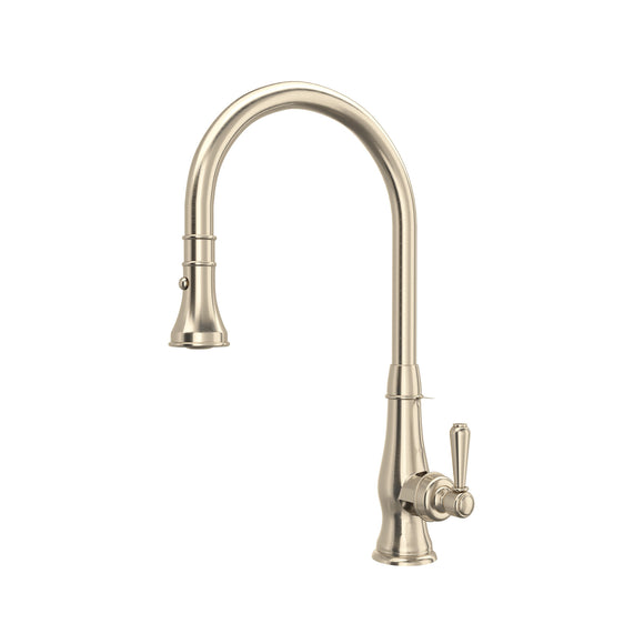 House of Rohl A3420LMSTN-2 Patrizia Pulldown Kitchen Faucet