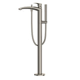 TOTO TBG09306U#PN GM Single-Handle Free Standing Tub Filler with Handshower, Polished Nickel